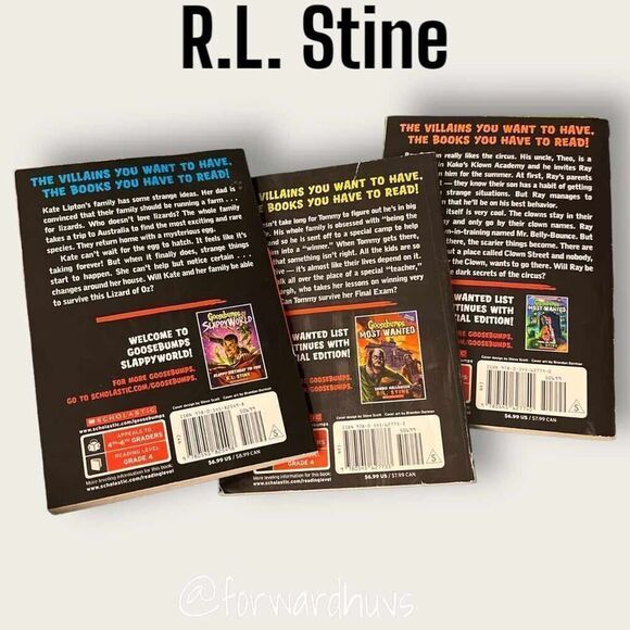 Goosebumps Lot of 6 Books - Picture 8 of 10